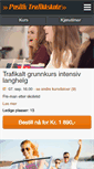 Mobile Screenshot of positiv-trafikkskole.no